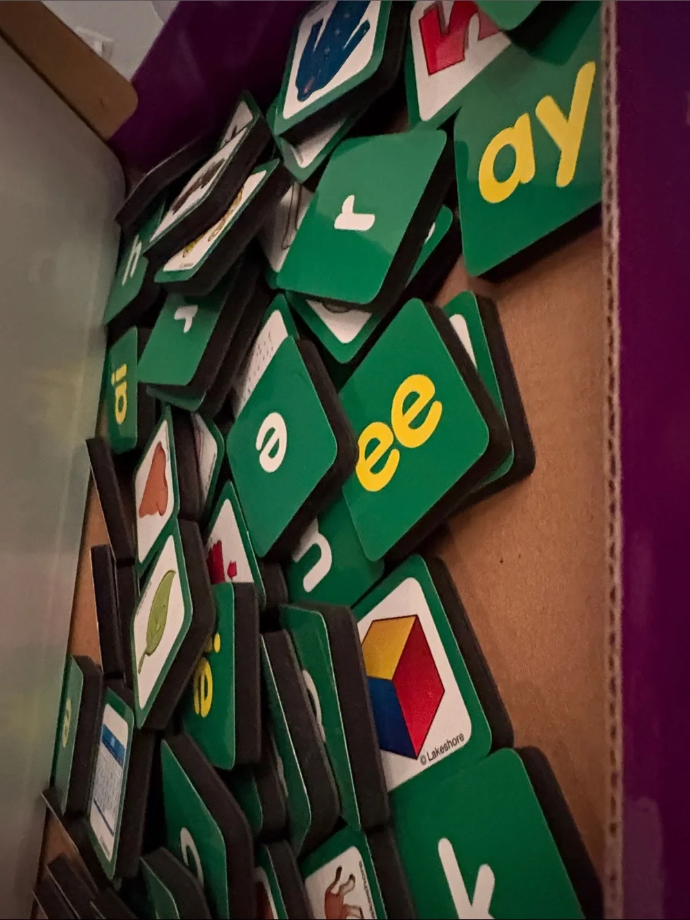 Three Lakeshore Build-A-Word! Magnet Board Sets Short Long Vowel Digraphs Teache